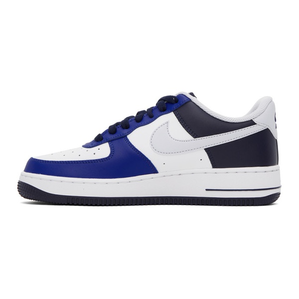 나이키 Nike Blue & White Air Force 1 07 LV8 Sneakers 241011M237017
