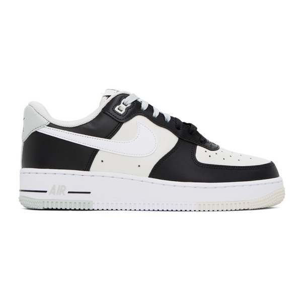 나이키 Nike Black & 오프화이트 Off-White Air Force 1 07 LV8 Sneakers 241011M237032