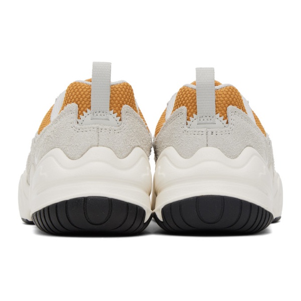 나이키 Nike Gray & Orange Tech Hera Sneakers 241011F128032