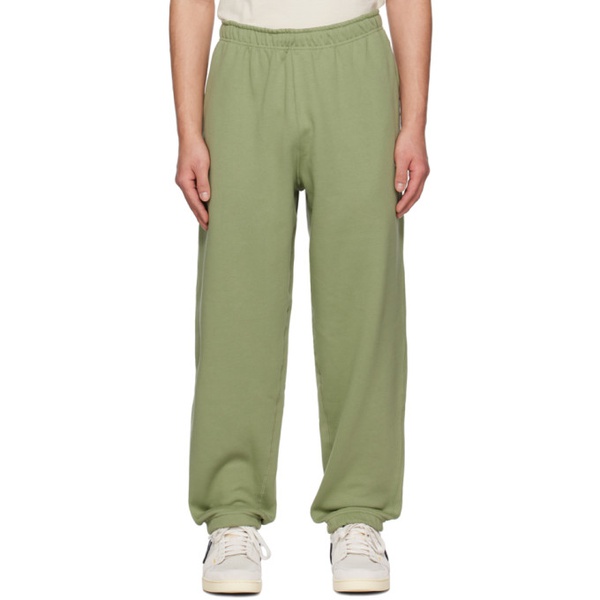 나이키 Nike Green Solo Swoosh Sweatpants 231011M190041