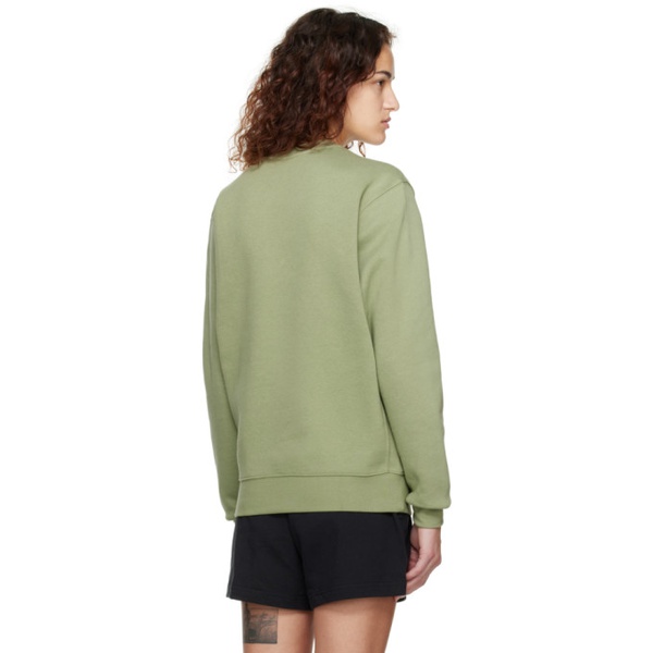 나이키 Nike Green Embroidered Sweatshirt 231011F098038