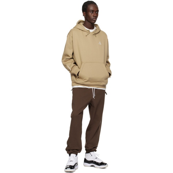 나이키 Nike Khaki Pullover Hoodie 241011M202002