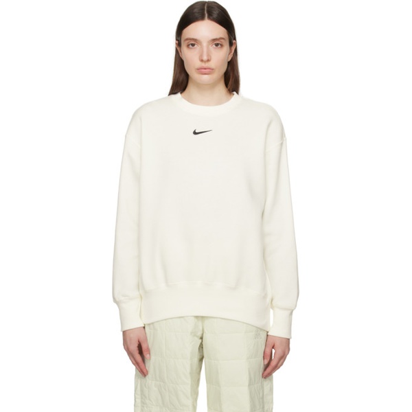 나이키 Nike White Phoenix Sweatshirt 241011F098019