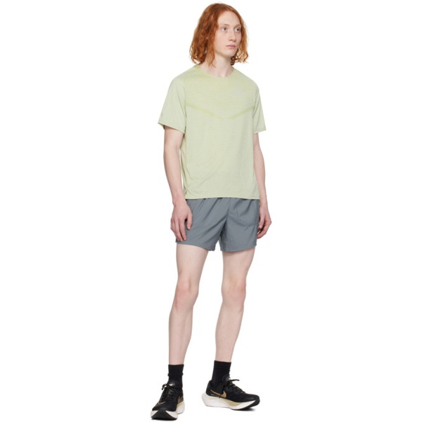 나이키 Nike Green Technit Ultra T-Shirt 241011M213062