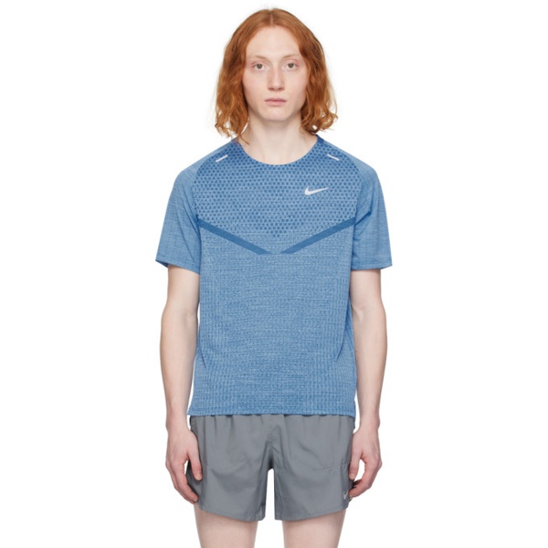 나이키 Nike Blue Technit Ultra T-Shirt 241011M213061