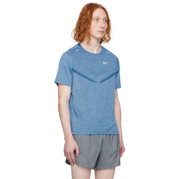 나이키 Nike Blue Technit Ultra T-Shirt 241011M213061
