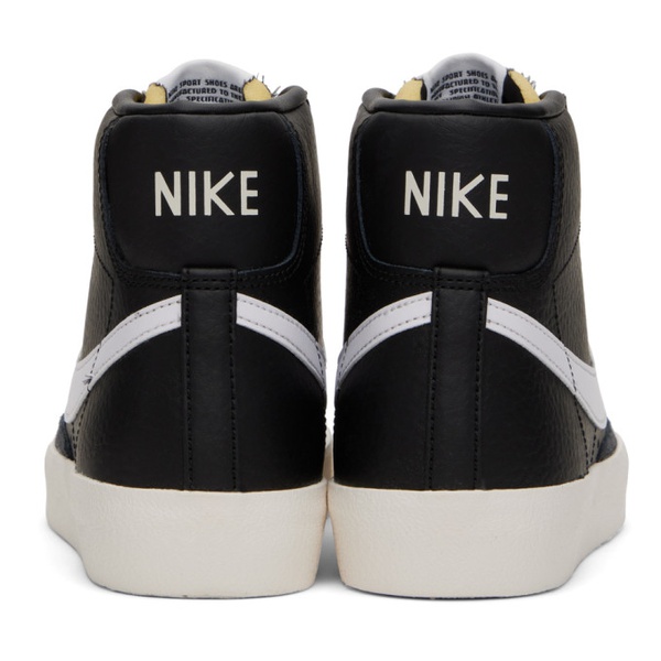 나이키 Nike Black Blazer Mid 77 Vintage Sneakers 241011M236043
