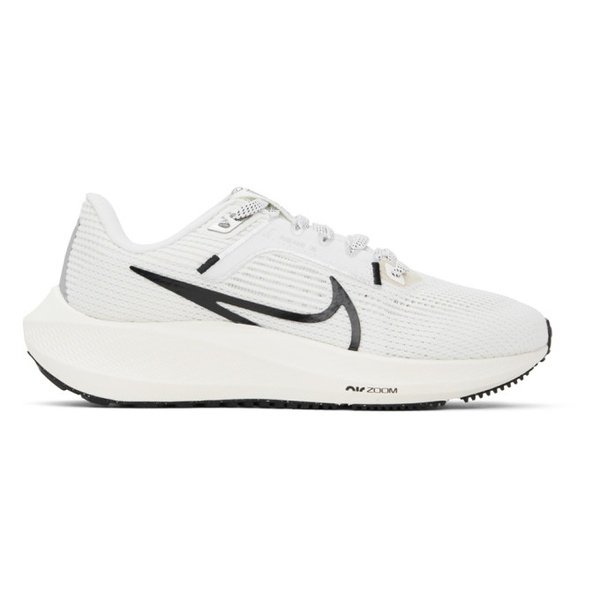 나이키 Nike White Pegasus 40 Sneakers 241011F128153