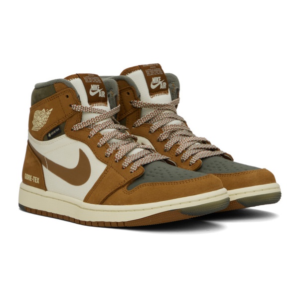 나이키 나이키 조던 Nike Jordan Tan & Khaki Jordan 1 Element Sneakers 241445M236038