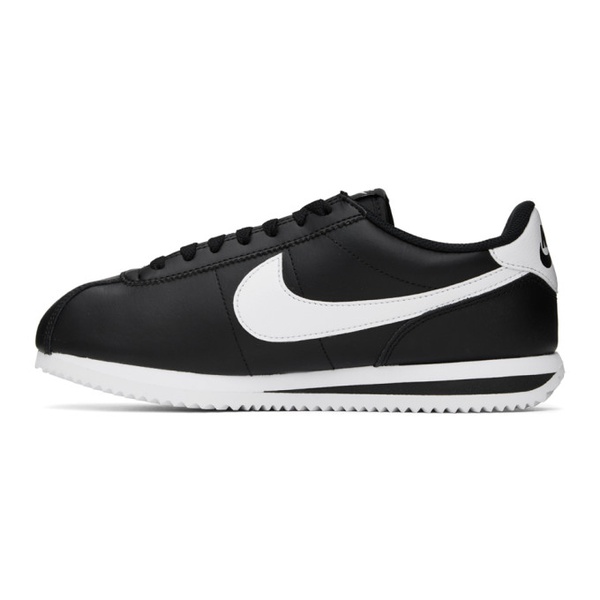 나이키 Nike Black & White Cortez Sneakers 241011M237157