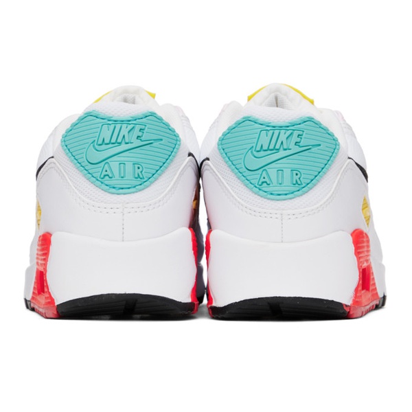 나이키 Nike White Air Max 90 Sneakers 241011F128080