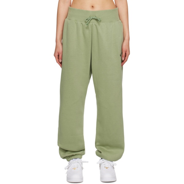 나이키 Nike Green Phoenix Sweatpants 241011F086013
