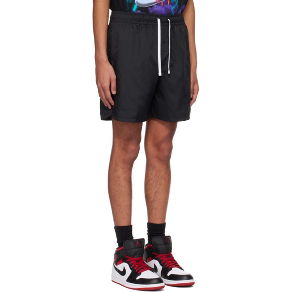 나이키 Nike Black Flow Shorts 241011M193014