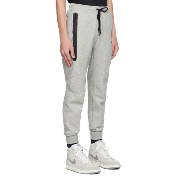 나이키 Nike Gray Drawstring Sweatpants 241011M190011