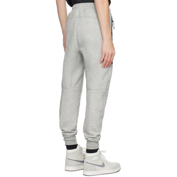 나이키 Nike Gray Drawstring Sweatpants 241011M190011