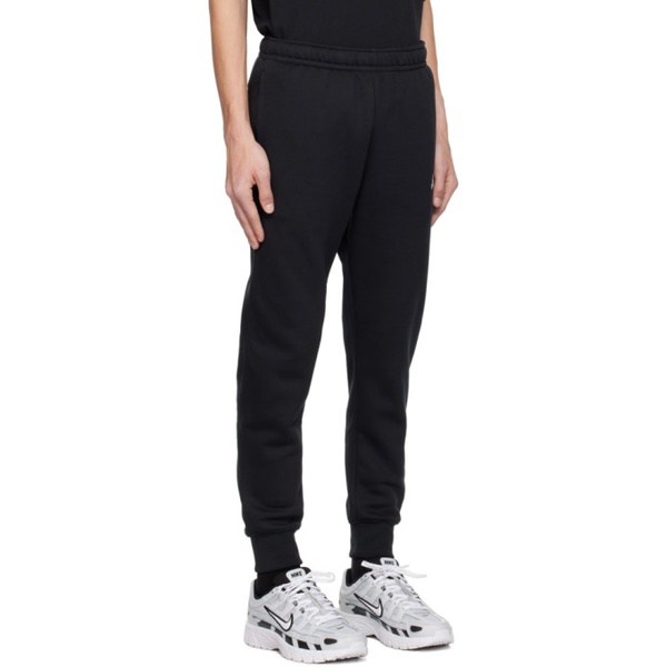 나이키 Nike Black Sportswear Club Sweatpants 241011M190028
