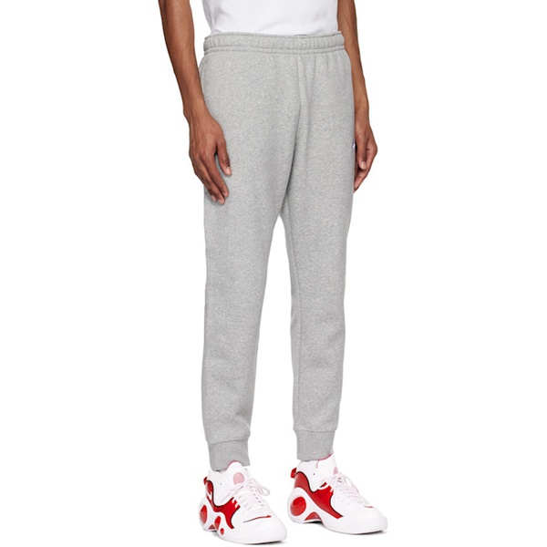나이키 Nike Gray Sportswear Club Sweatpants 231011M190001