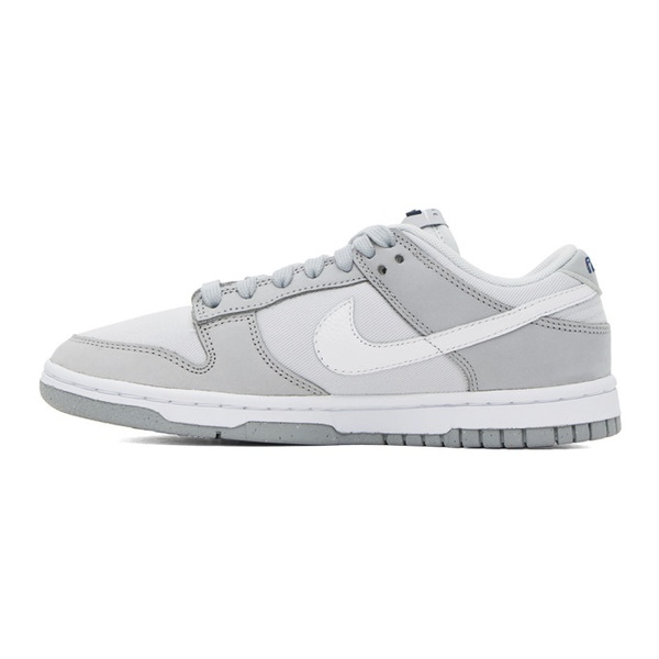 나이키 Nike Gray Dunk Low LX Sneakers 241011F128055