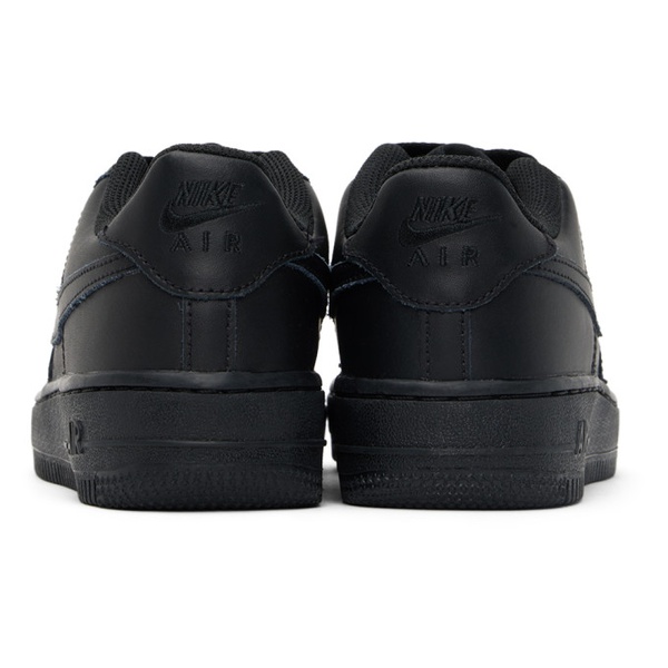 나이키 Nike Kids Black Air Force 1 LE Big Kids Sneakers 241011M707025