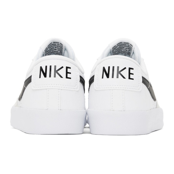 나이키 Nike Kids Black & White Blazer Low 77 Big Kids Sneakers 232011M707053