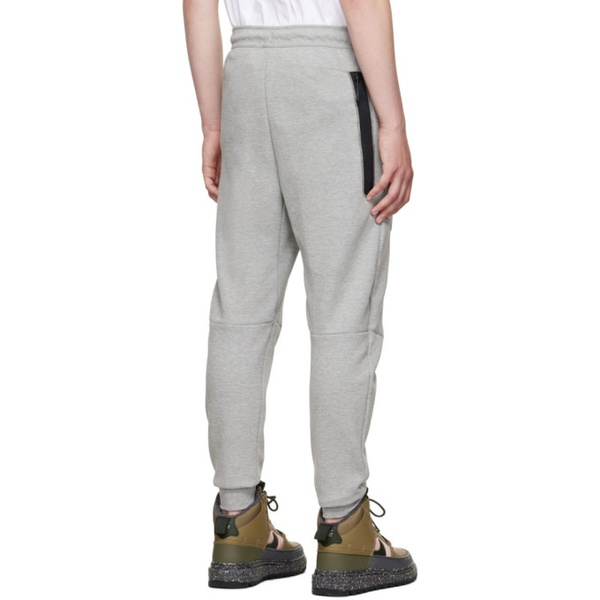 나이키 Nike Gray Cotton Lounge Pants 222011M190011