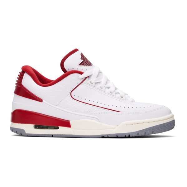 나이키 나이키 조던 Nike Jordan White & Red Air Jordan 2/3 Sneakers 242445M237014