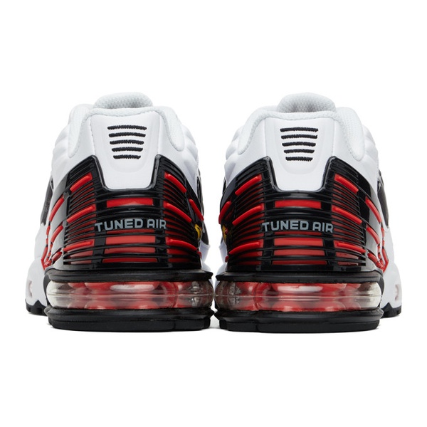 나이키 Nike White & Gray Air Max Plus 3 Sneakers 242011M237091