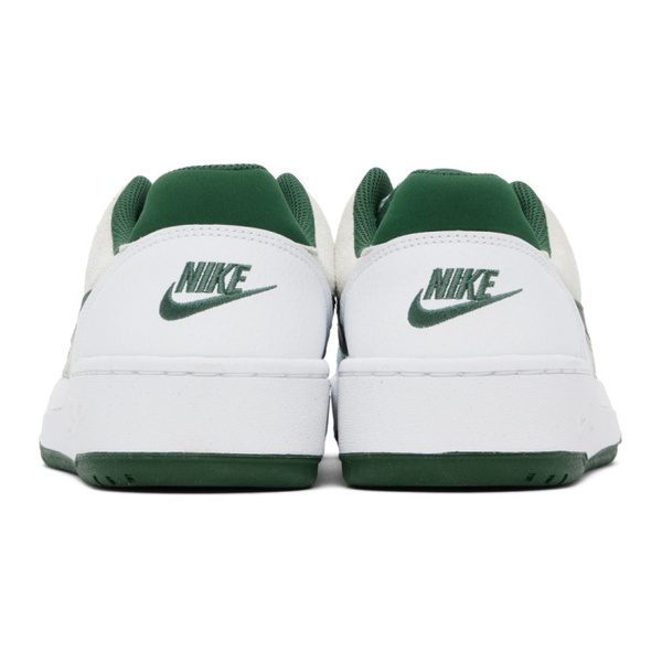 나이키 Nike White Full Force Low Sneakers 242011M237015