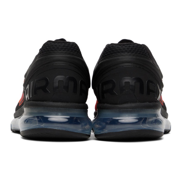 나이키 Nike Black & Orange Air Max 2013 Sneakers 242011M237002