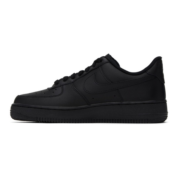 나이키 Nike Black Air Force 1 07 Sneakers 242011M237090