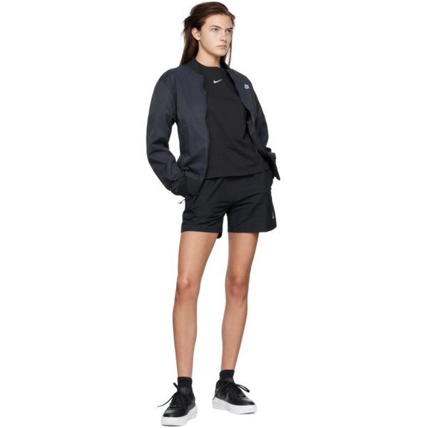 나이키 Nike Black Sportswear 에센셜 Essentials Bomber Jacket 221011F063029