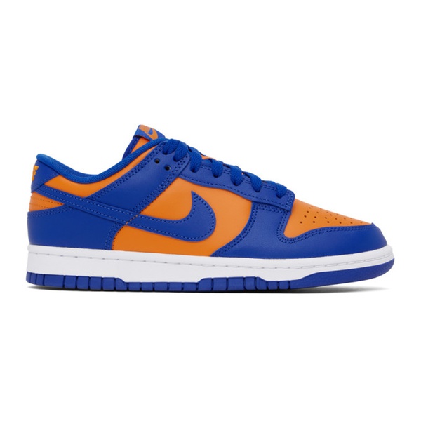 나이키 Nike Orange & Blue Dunk Low R에트로 ETRO Sneakers 242011M237078