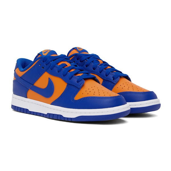 나이키 Nike Orange & Blue Dunk Low R에트로 ETRO Sneakers 242011M237078