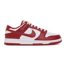 Red & White Nike Dunk Low R에트로 ETRO Sneakers 242011M237084