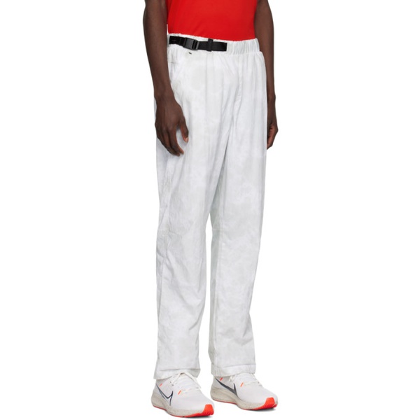 나이키 Nike Gray Magnetic Buckle Trousers 232011M191005