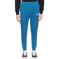 Nike Blue Sportswear Club Lounge Pants 222011M190007