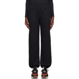 Nike Black Embroidered Lounge Pants 231011F086004