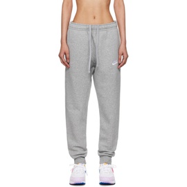 Nike Gray Sportswear Club Sweatpants 242011F086014