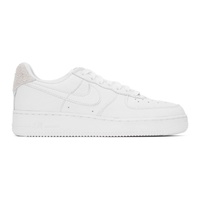 Nike White Air Force 1 07 Craft Sneakers 221011M237009
