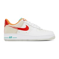 Nike White Air Force 1 07 Sneakers 231011M237159