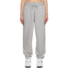 Nike Gray Phoenix Sweatpants 241011F086014