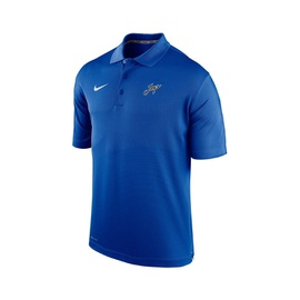 Nike Mens Royal Creighton Bluejays Throwback Wordmark Performance Polo Shirt 17170606