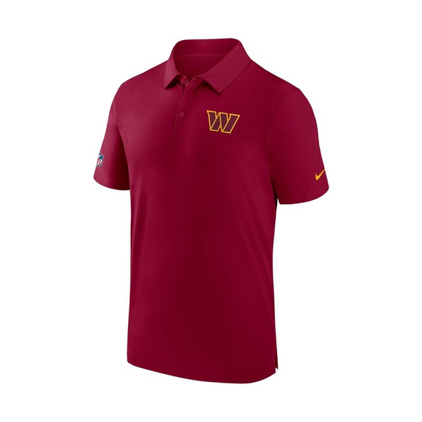 나이키 Nike Mens Burgundy Washington Commanders Sideline Coaches Dri-FIT Polo Shirt 17924838