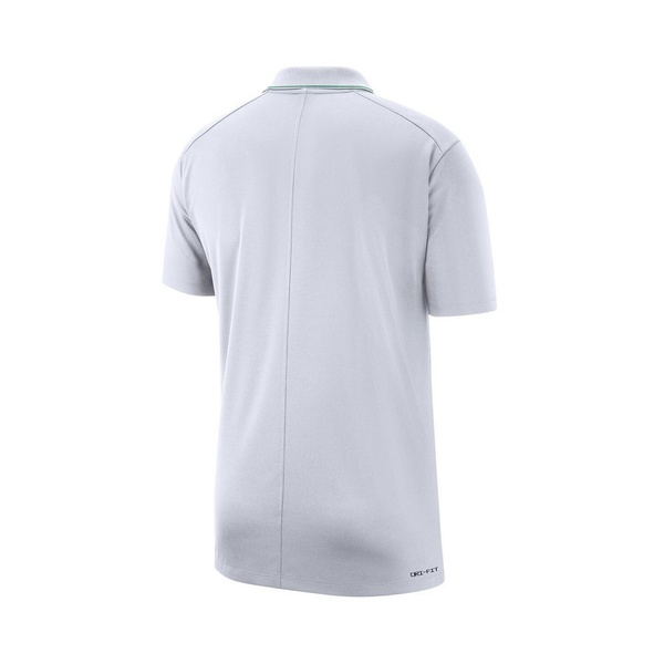 나이키 Nike Mens White Distressed Oregon Ducks Special Game Coaches Polo Shirt 16127649