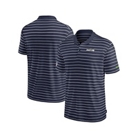 Nike Mens College Navy Seattle Seahawks Sideline Lock Up Victory Performance Polo Shirt 15169681
