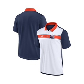 Nike Mens White Navy D에트로 ETROIT Tigers Rewind Stripe Polo Shirt 16219699