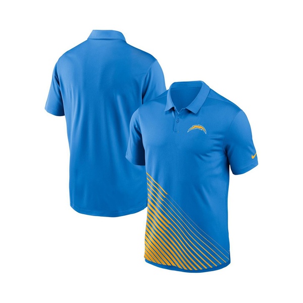 나이키 Nike Mens Powder Blue Los Angeles Chargers Vapor Performance Polo Shirt 16561341