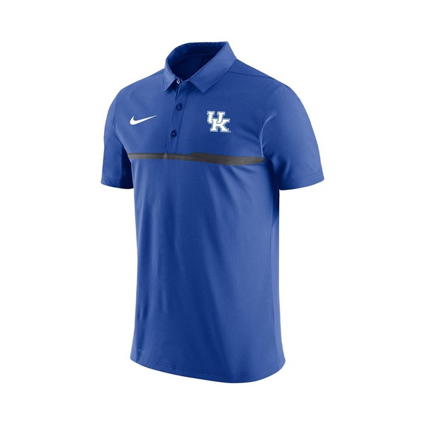 나이키 Nike Mens Royal Kentucky Wildcats 2023 Coaches Performance Polo Shirt 16721453