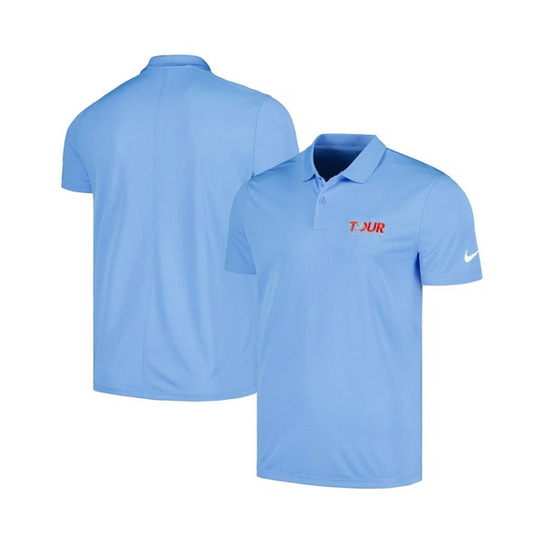 나이키 Nike Mens Light Blue TOUR Championship Performance Victory Polo Shirt 17170556