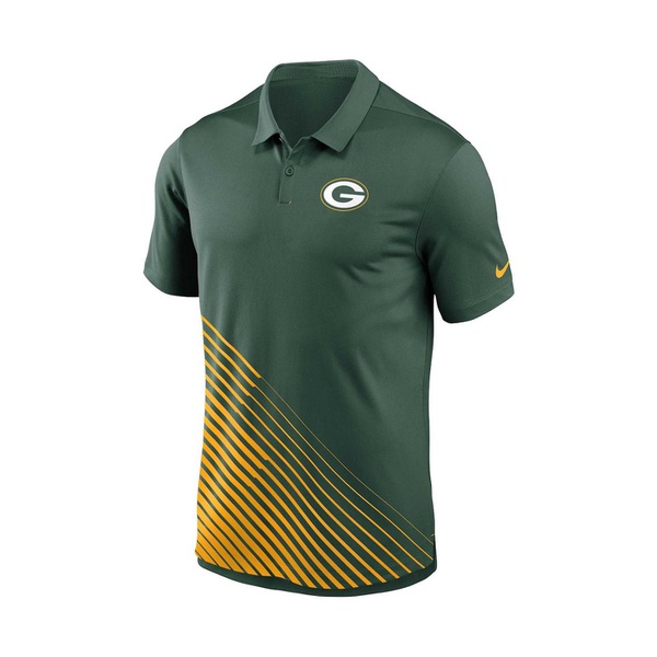 나이키 Nike Mens Green Green Bay Packers Vapor Performance Polo Shirt 16643835